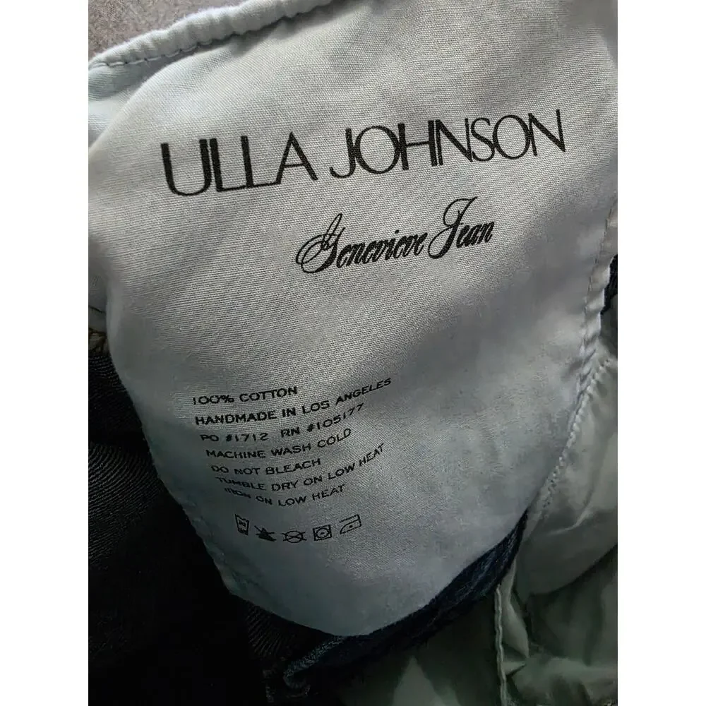 Ulla Johnson Genevieve Jeans Cuffed Hem Size 26 - Picture 6 of 9